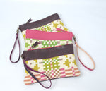 Leather & Welsh Wool Purse - Gwanwyn