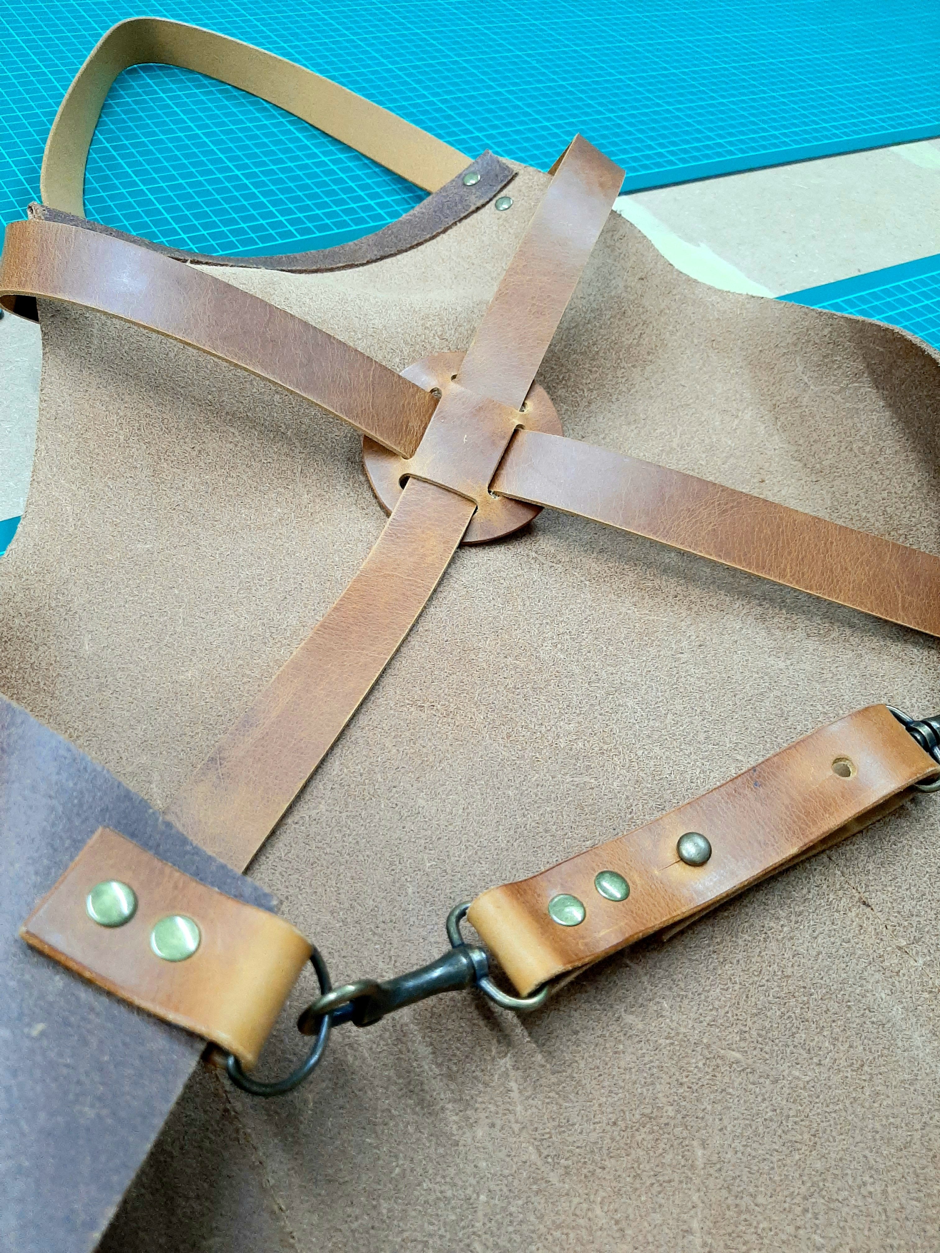 Leather Apron Workshop - learn to strap cut