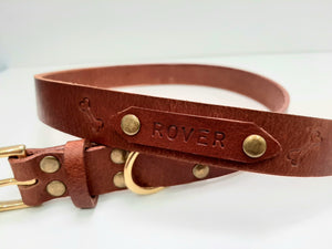 Personalised Dog Collar Workshop - Coterie Leather Bags