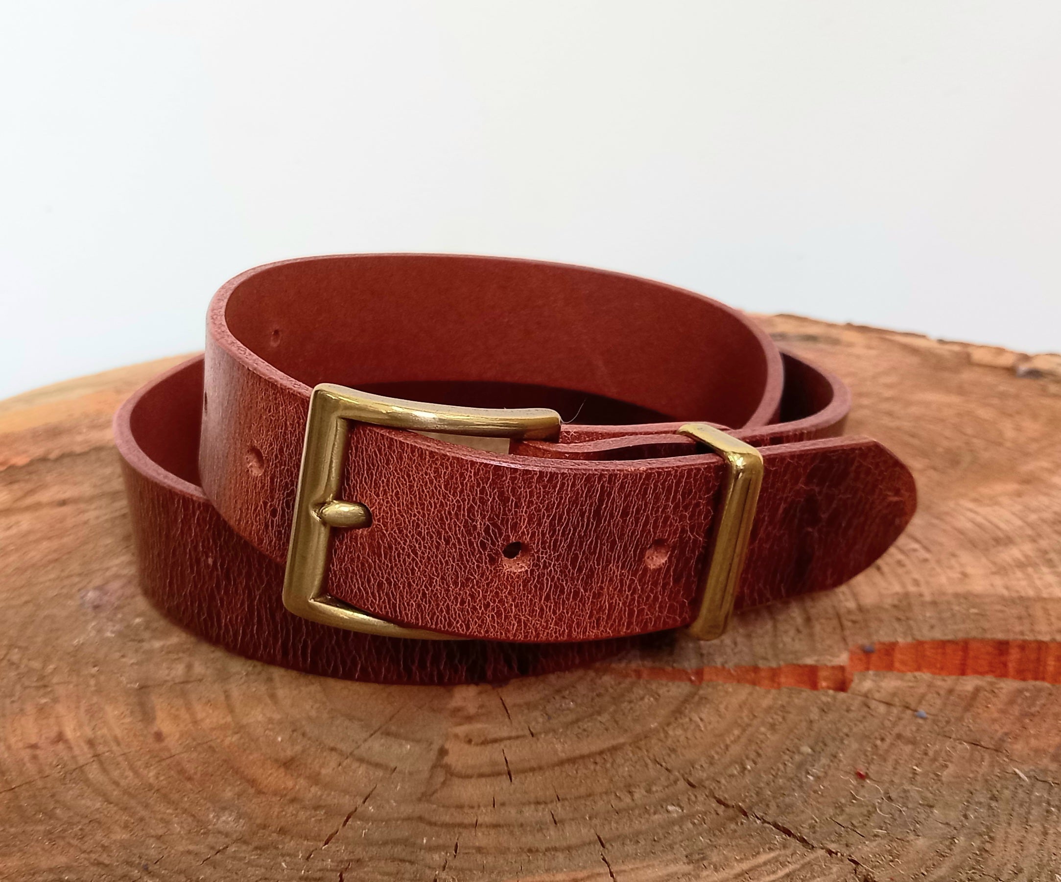 Buffalo Leather Belt - Coterie Leather Buffalo Leather Belt - Coterie Leather