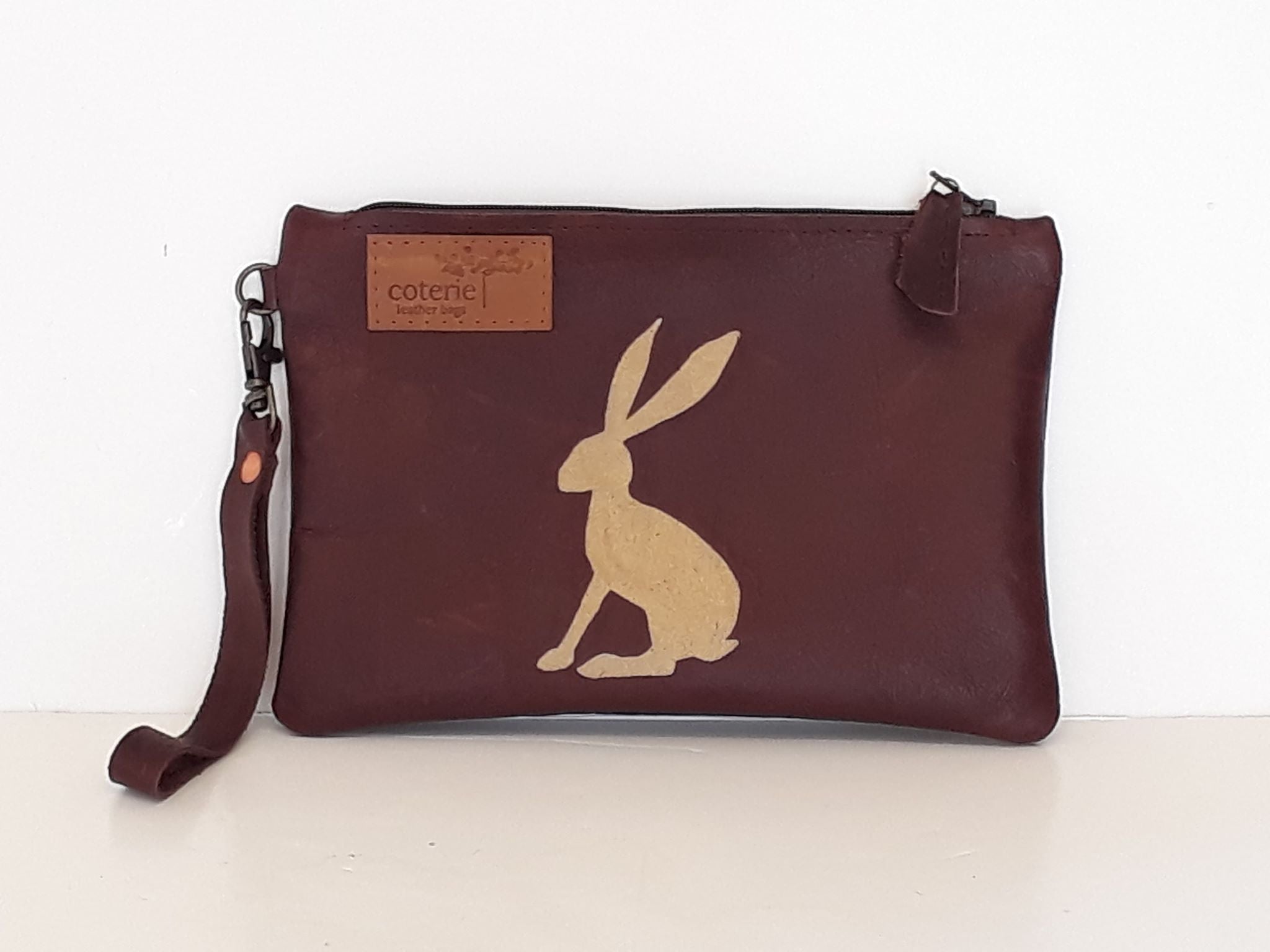 Golden Hare Leather Purse - Coterie Leather Bags