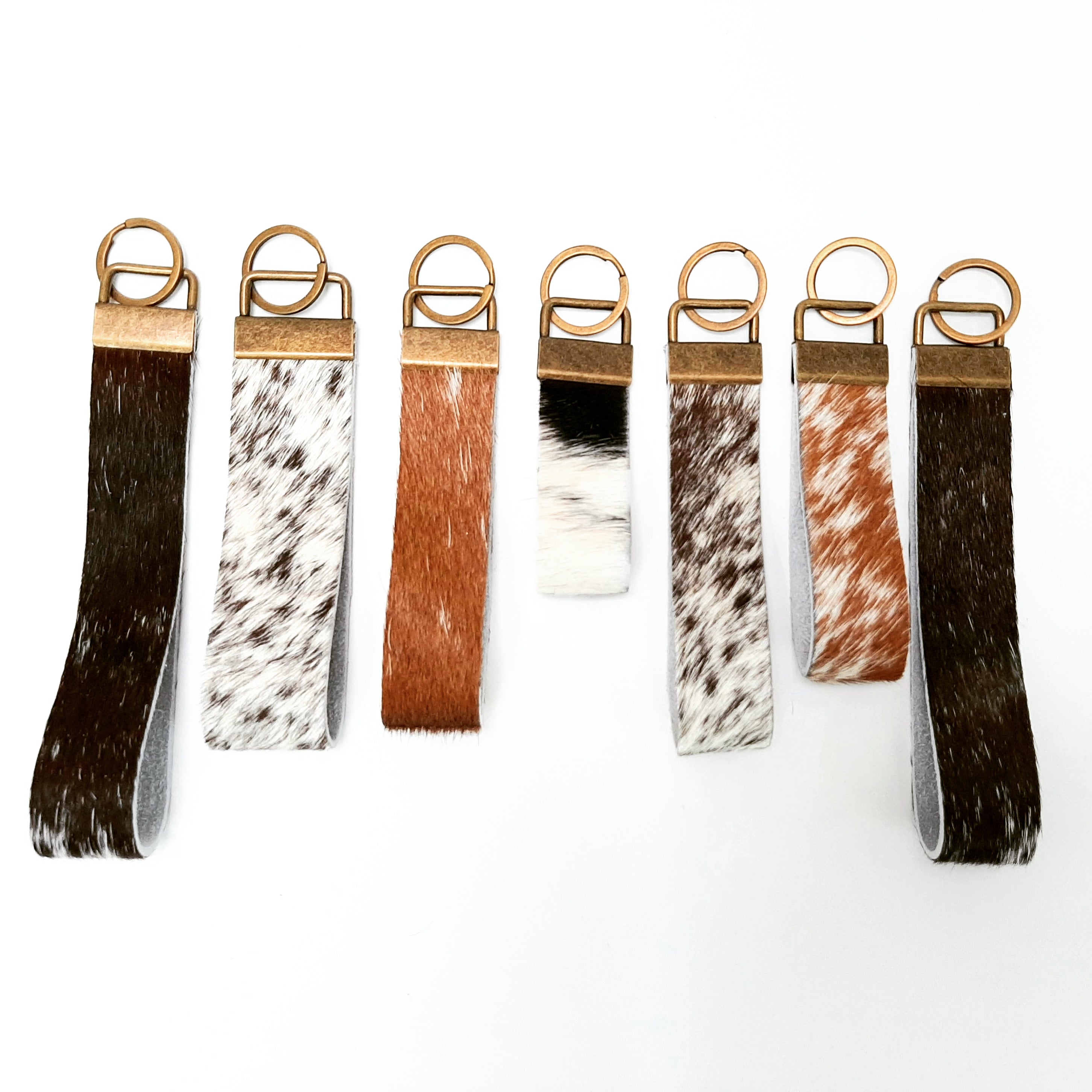 Cowhide Keyring - Coterie Leather Bags
