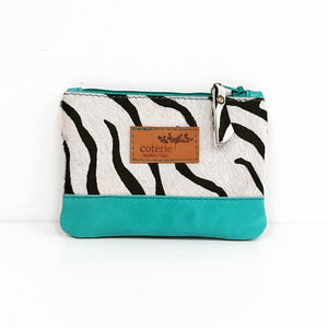 Safari Coin Purse - Zebra