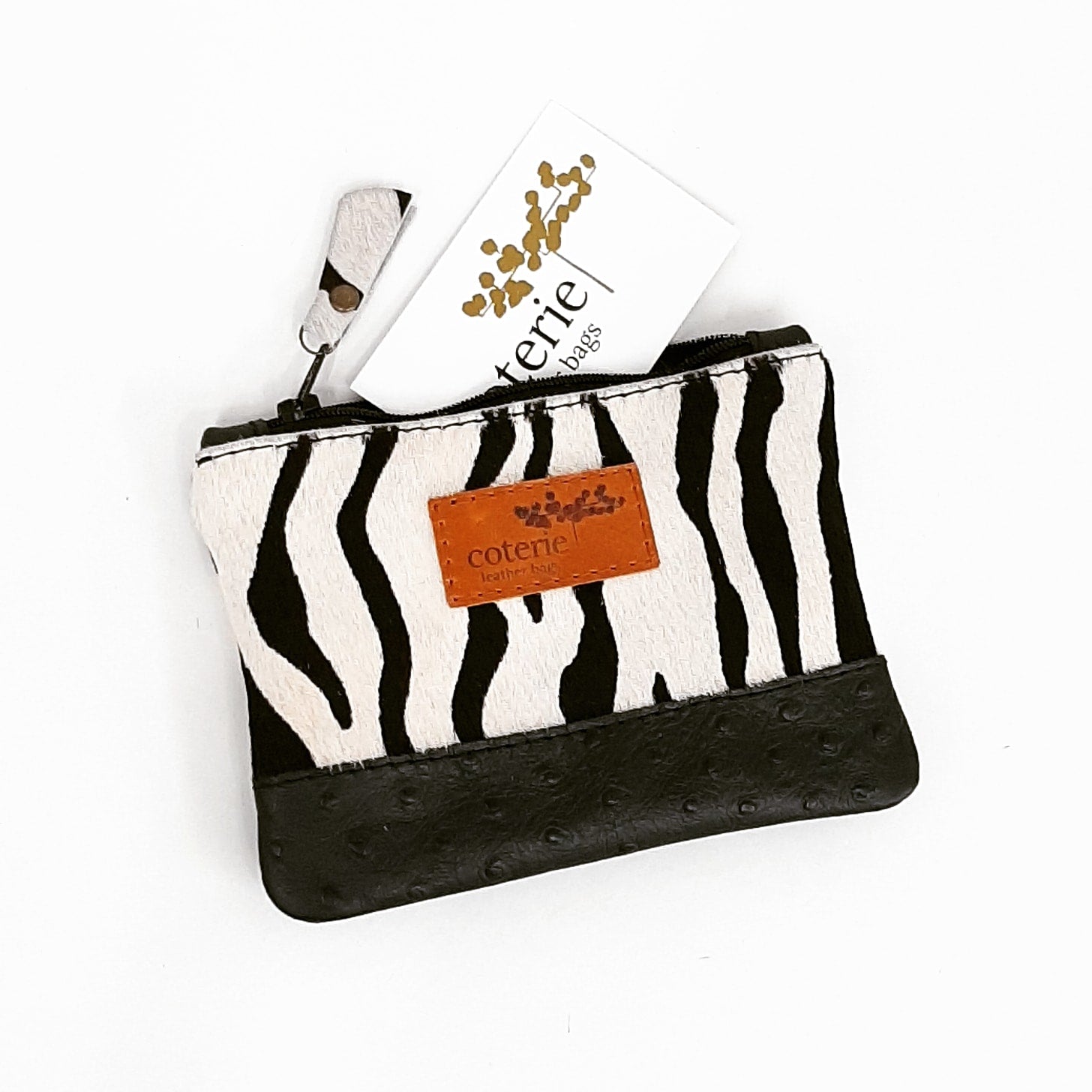 Safari Coin Purse - Zebra